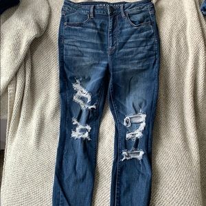 American Eagle Distressed Jeggings